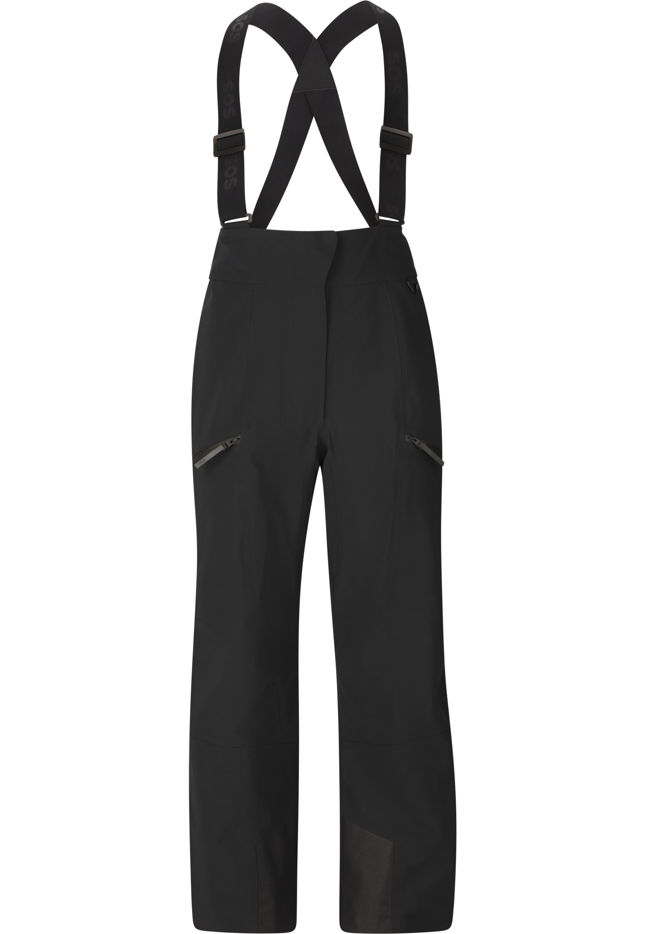 SOS Regular Skihose 'Cosmos' in Schwarz: Vorderseite