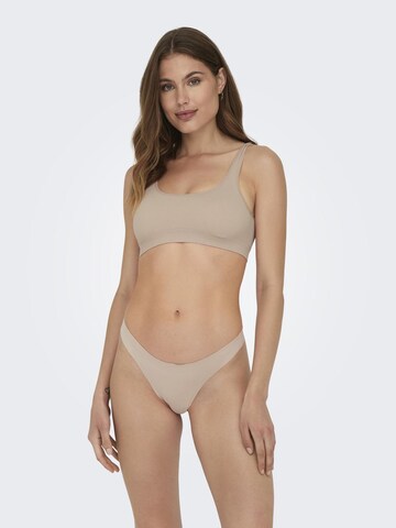 ONLY String 'ONLTRACY' in Beige: voorkant