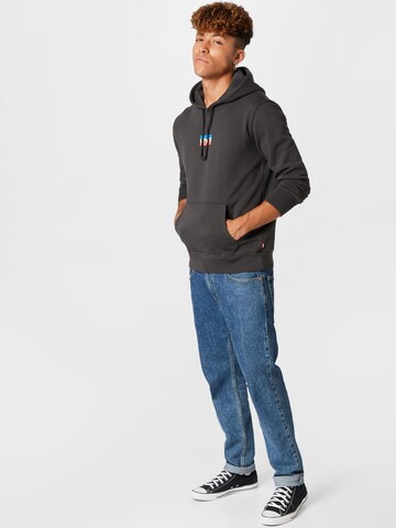 LEVI'S ® Sweatshirt 'Standard Graphic Hoodie' in Schwarz