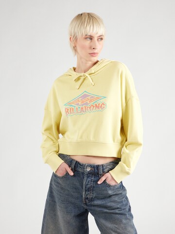 BILLABONG Свитшот 'ALL TIME' в Желтый: спереди