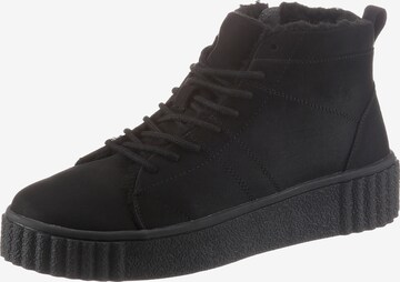 CITY WALK Lace-Up Ankle Boots in Black: front