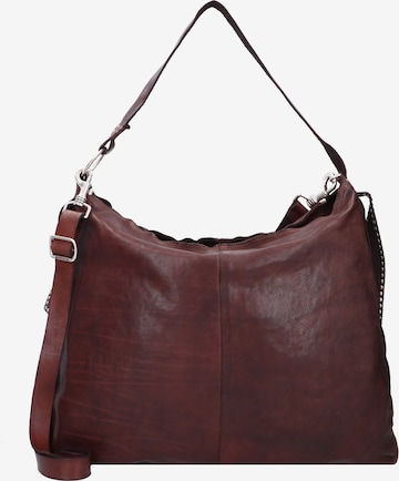 Campomaggi Shoulder Bag in Brown: front