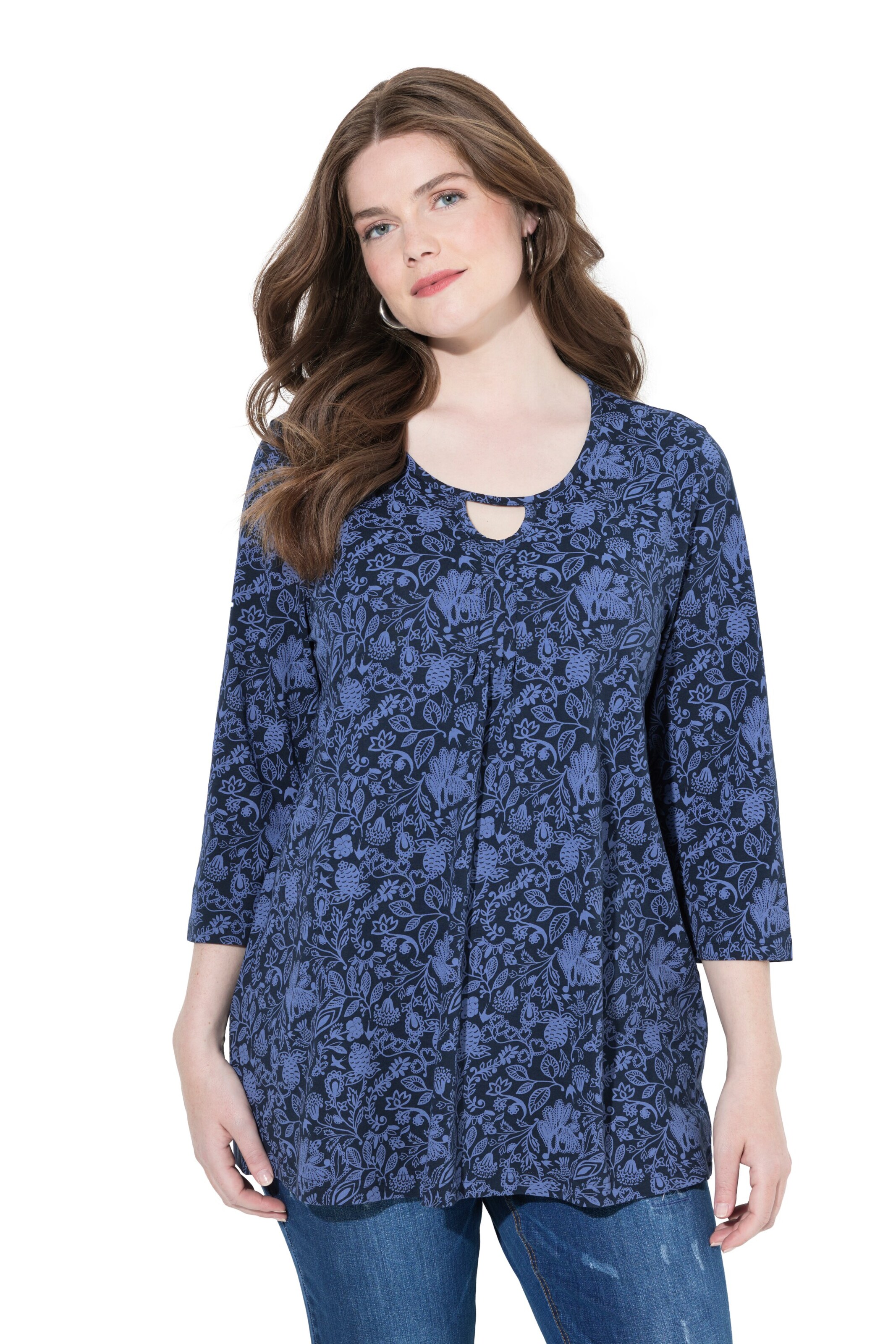 Ulla Popken Shirt in Blue: front
