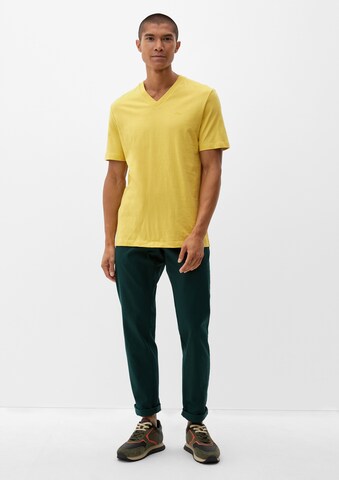 T-Shirt s.Oliver en jaune