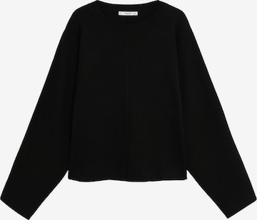 MANGO Sweater 'Skins' in Black: front