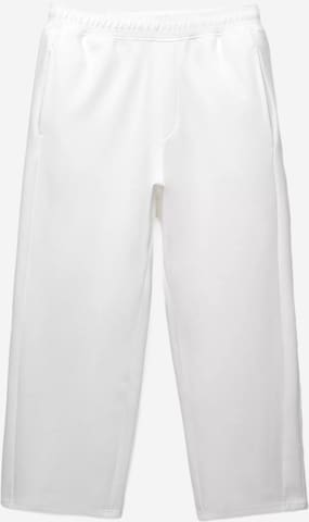 Pull&Bear Hlače | bela barva: sprednja stran