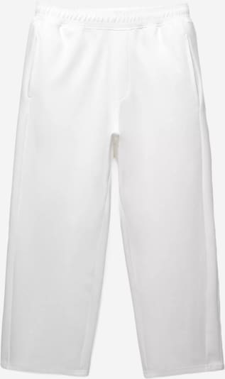 Pull&Bear Housut värissä valkoinen, Tuotenäkymä