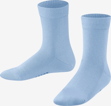 FALKE Socks 'Family' in Blue: front