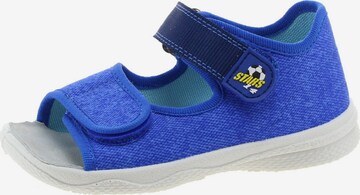 SUPERFIT Sandals & Slippers in Blue: front