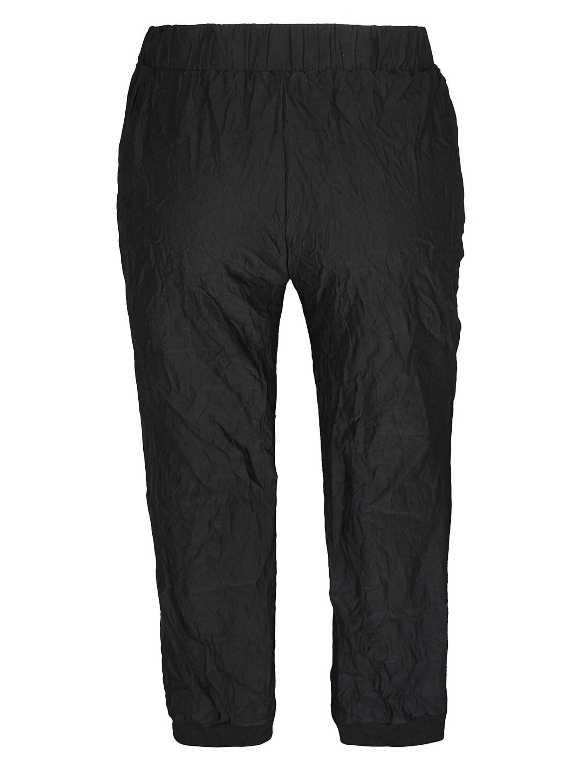 Zhenzi Loosefit Broek 'Lynne 1552' in Zwart