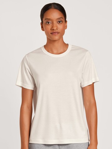 T-shirt CALIDA en blanc : devant