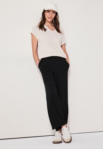 CECIL Loose fit Pants in Black