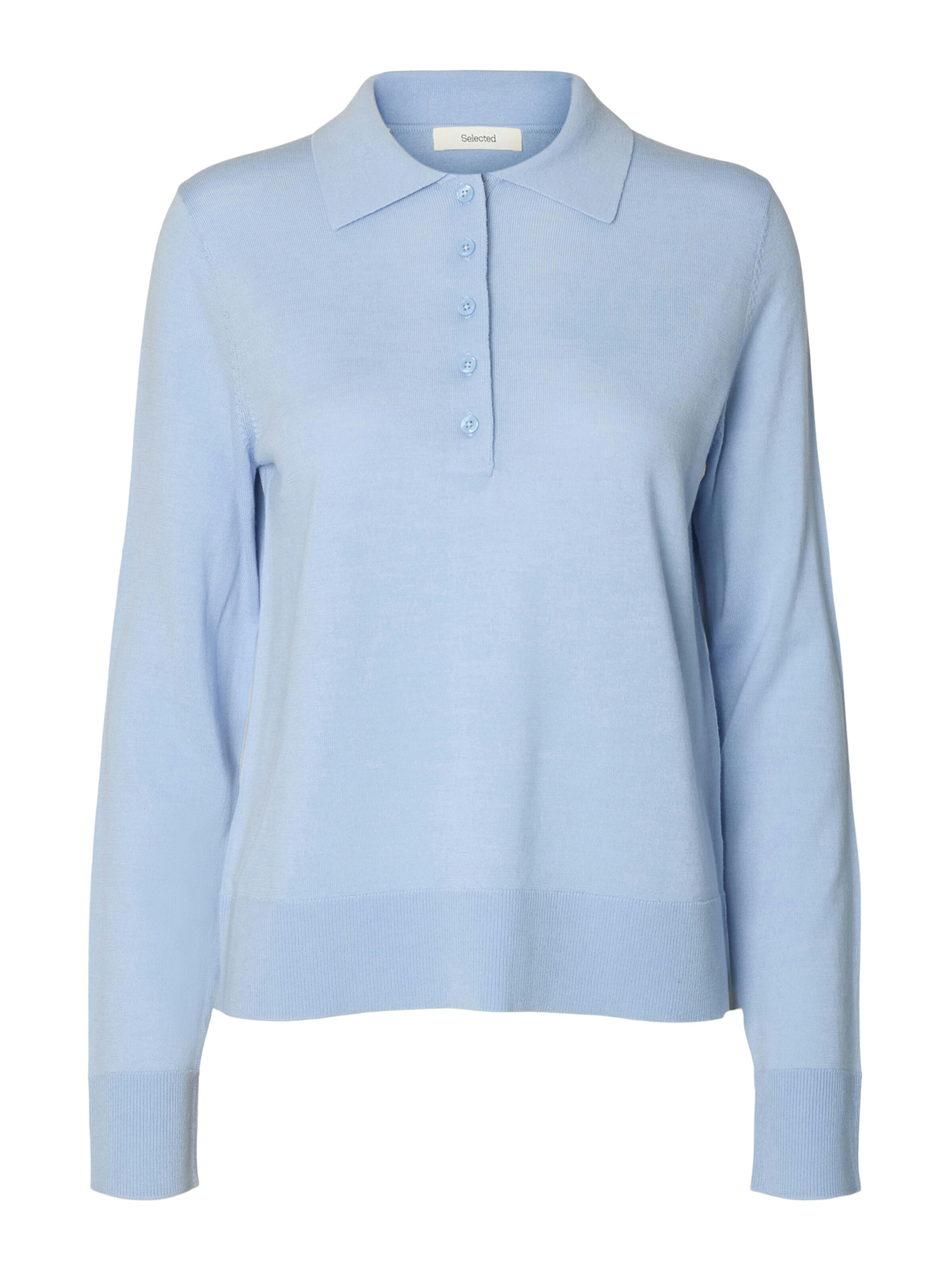 SELECTED Свитер 'SLFTHEA' в Синий: спереди