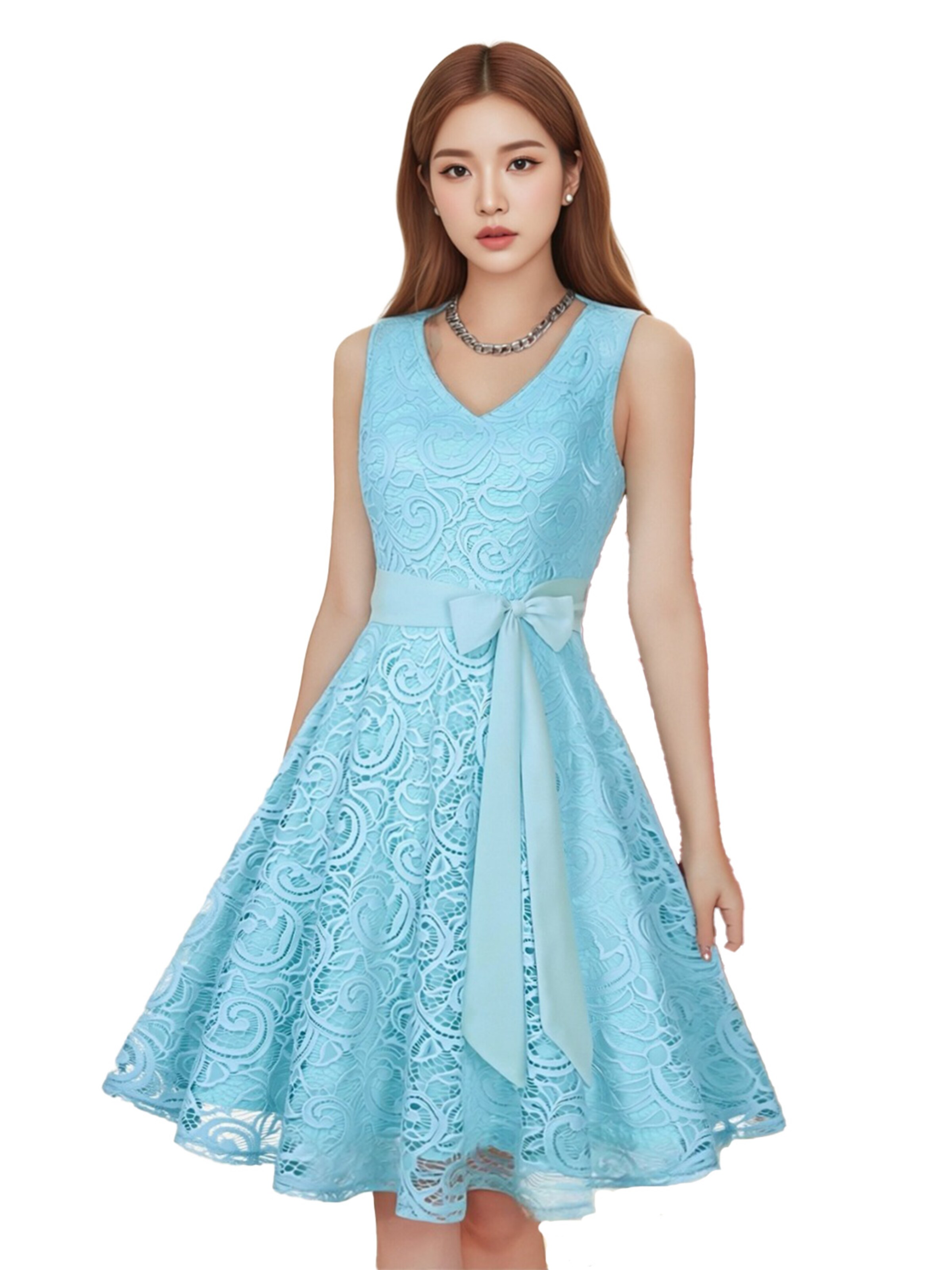KoJooin Kleid‌‌‌‌ in Blau: Vorderseite