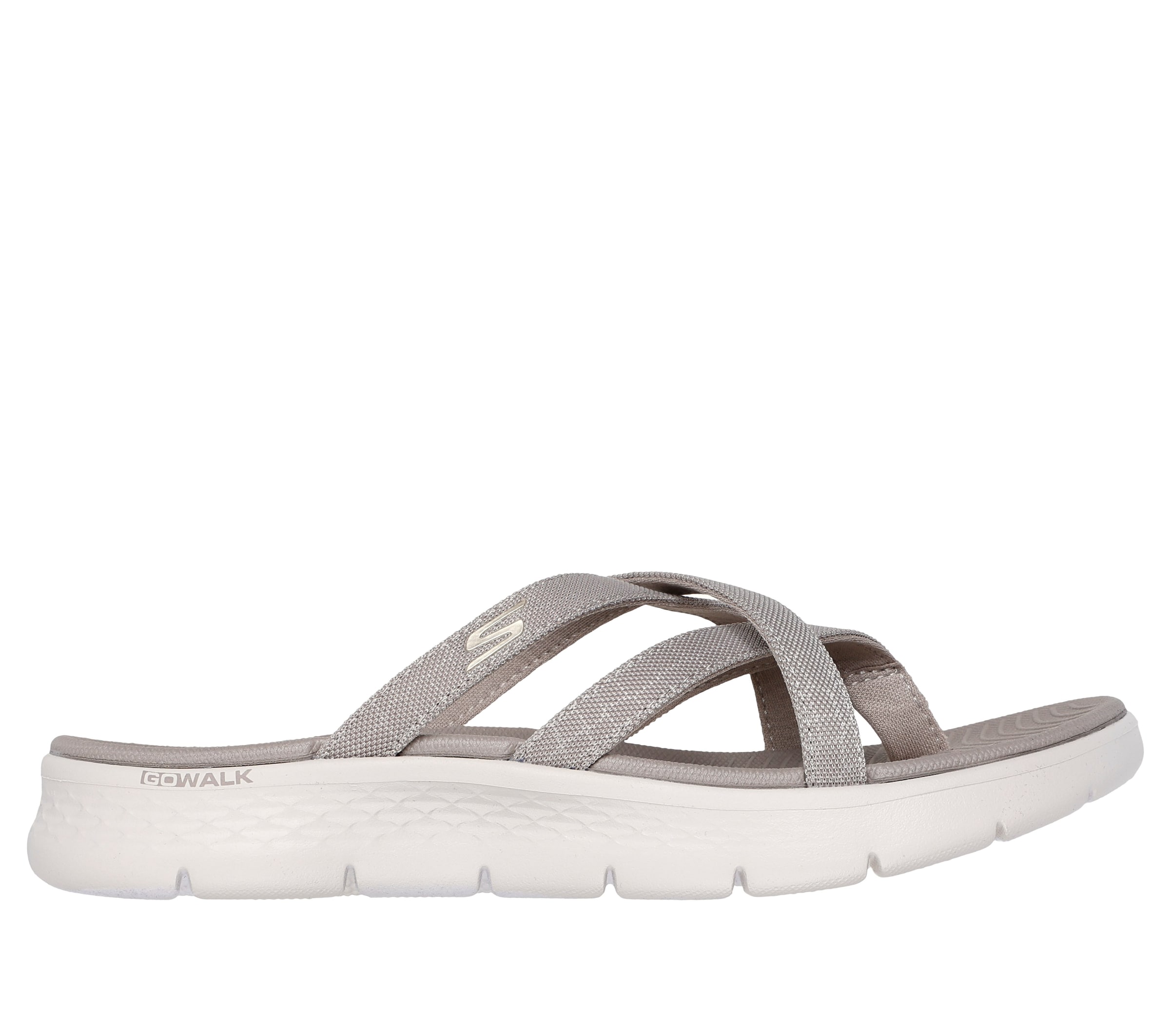 SKECHERS T-Bar Sandals in Grey