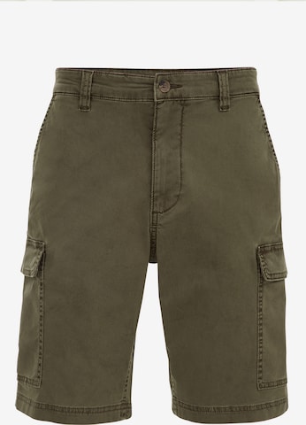 WE Fashion Kargo hlače | zelena barva: sprednja stran