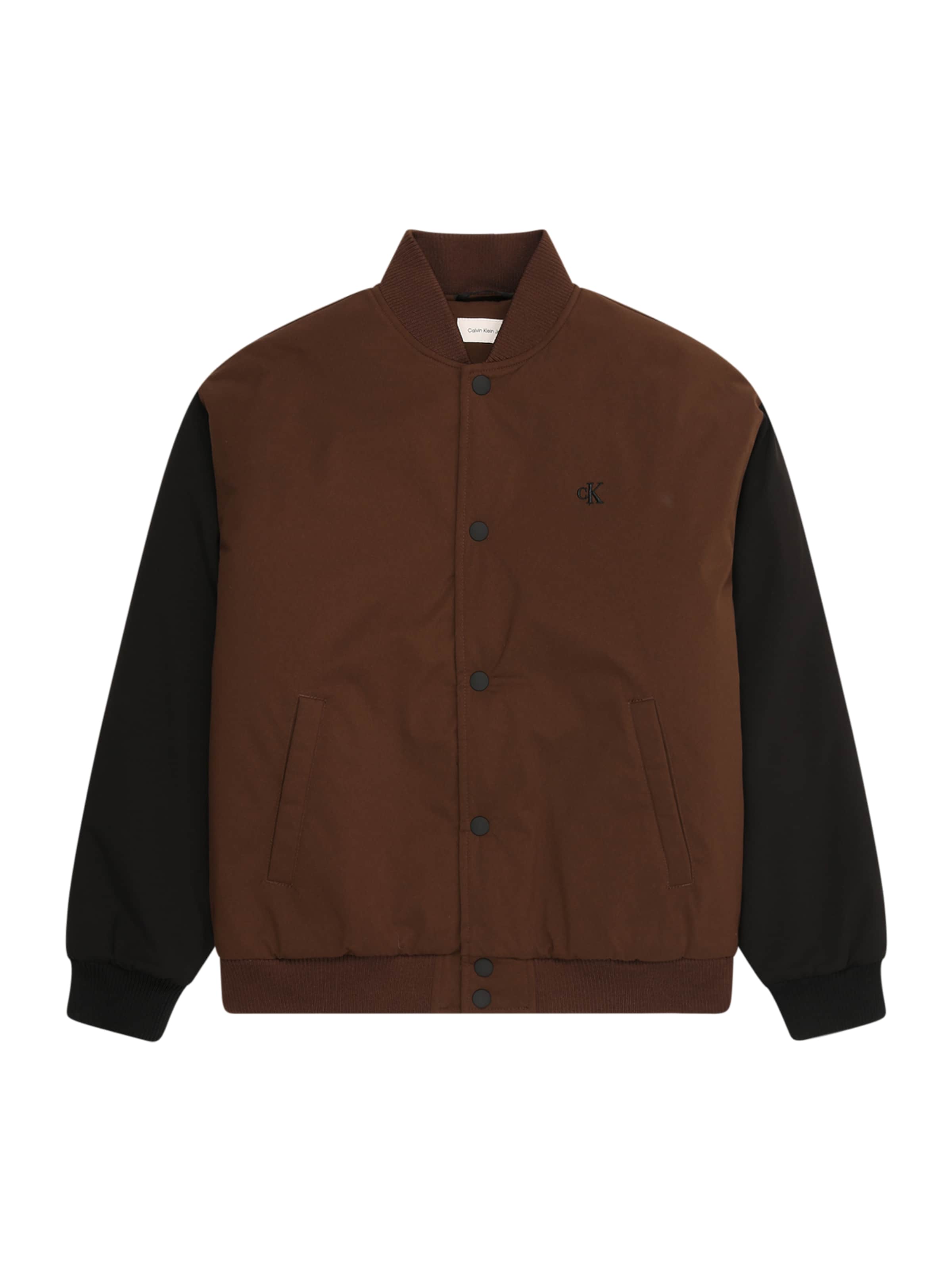 Calvin Klein Jeans Between-season jacket in Brown: front