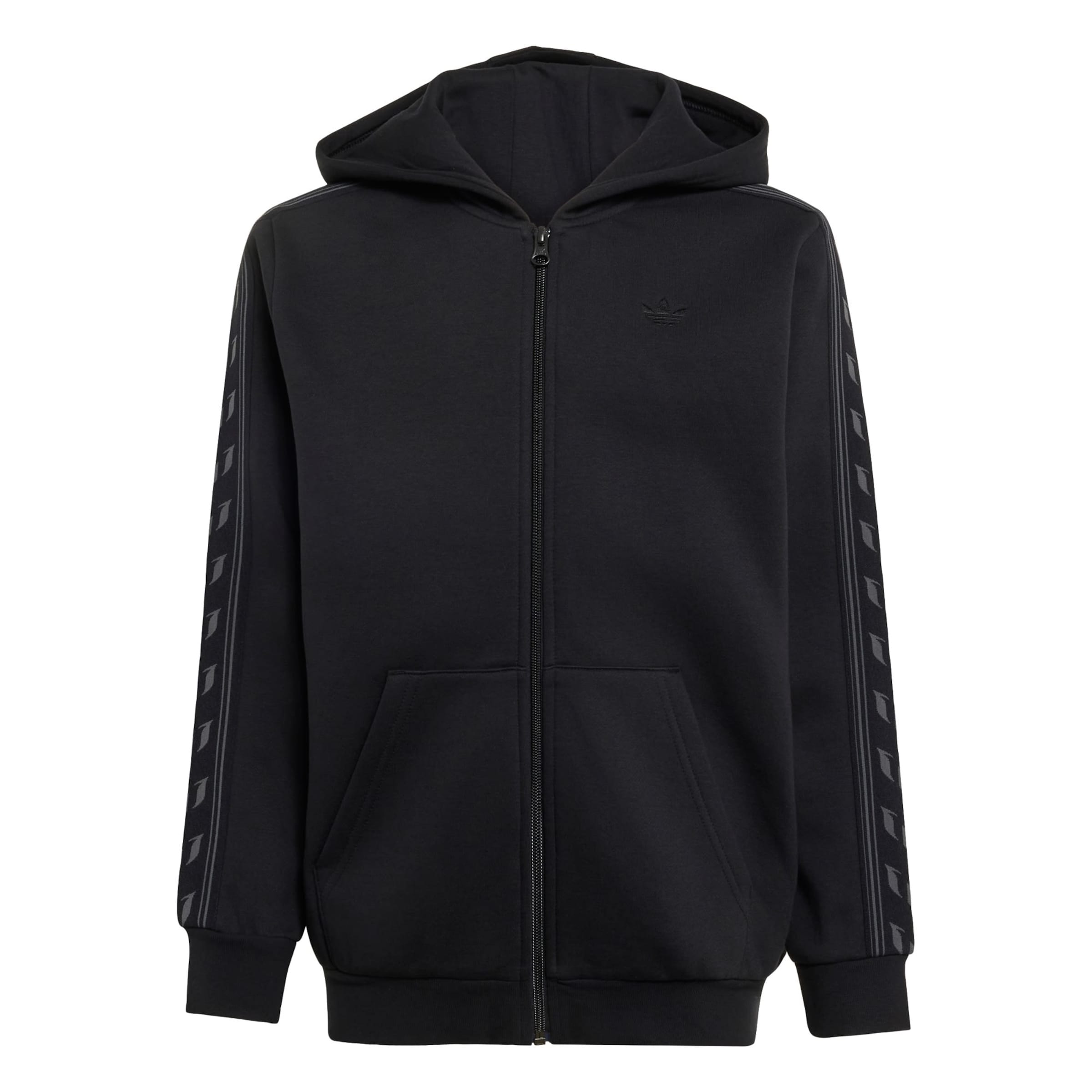 ADIDAS PERFORMANCE - Sudadera con cremallera deportiva 'Messi' en negro: frente