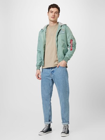 Regular fit Giacca di mezza stagione di ALPHA INDUSTRIES in verde