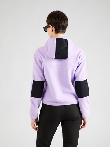 ICEPEAK Athletic Fleece Jacket 'CAPRI' in Purple