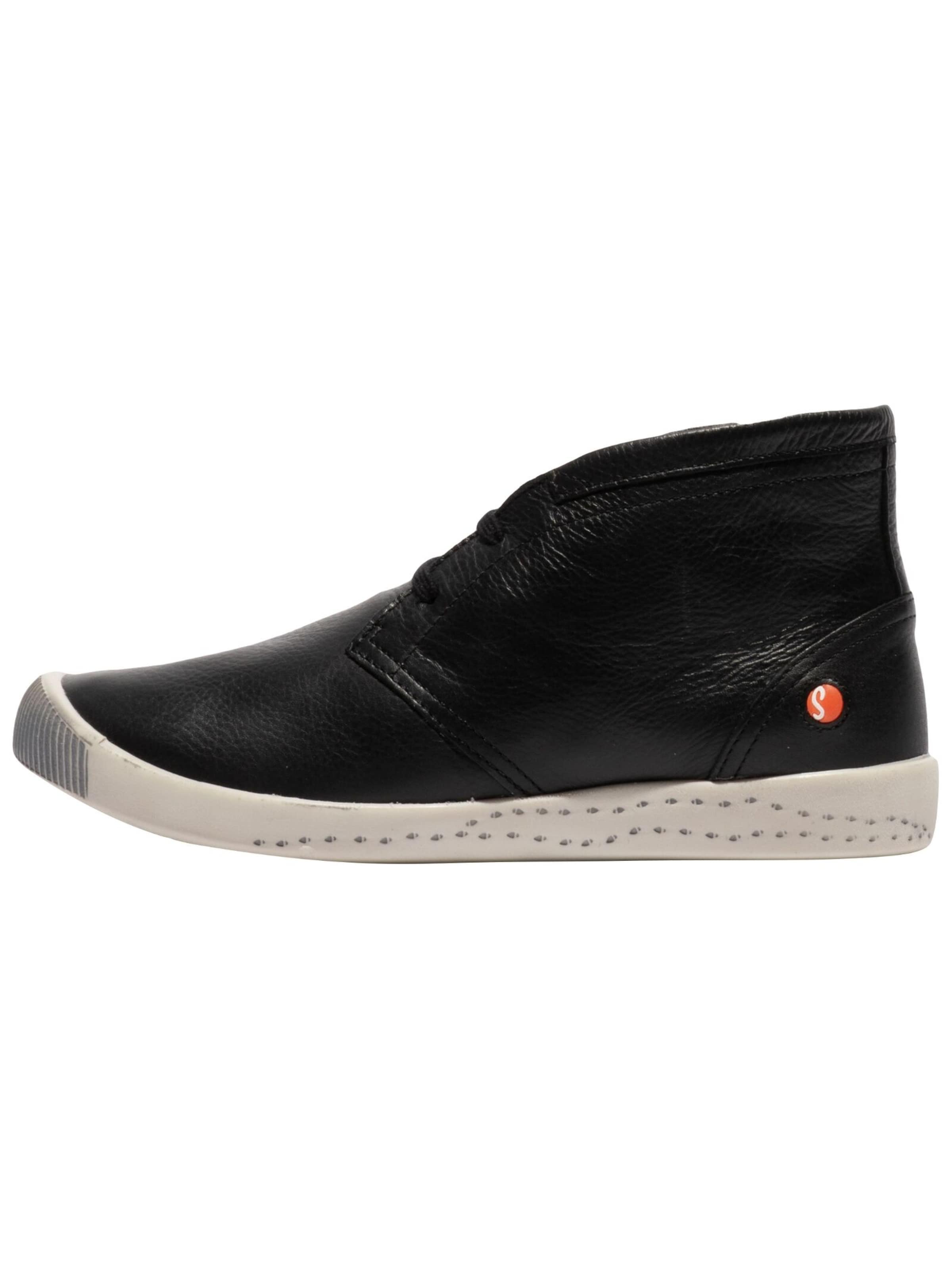 Softinos High-Top Sneakers in Black