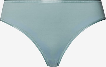 Slip ' Cotton Seamless ' Hanro en bleu : devant