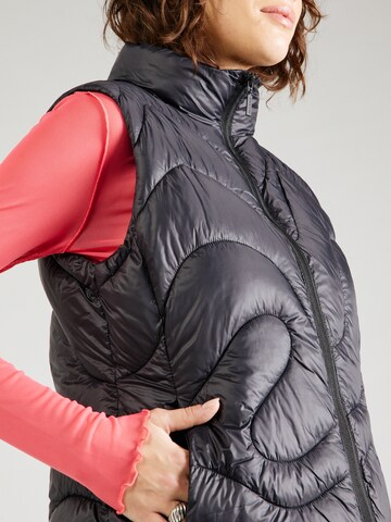 Gilet 'Nor' mazine en noir