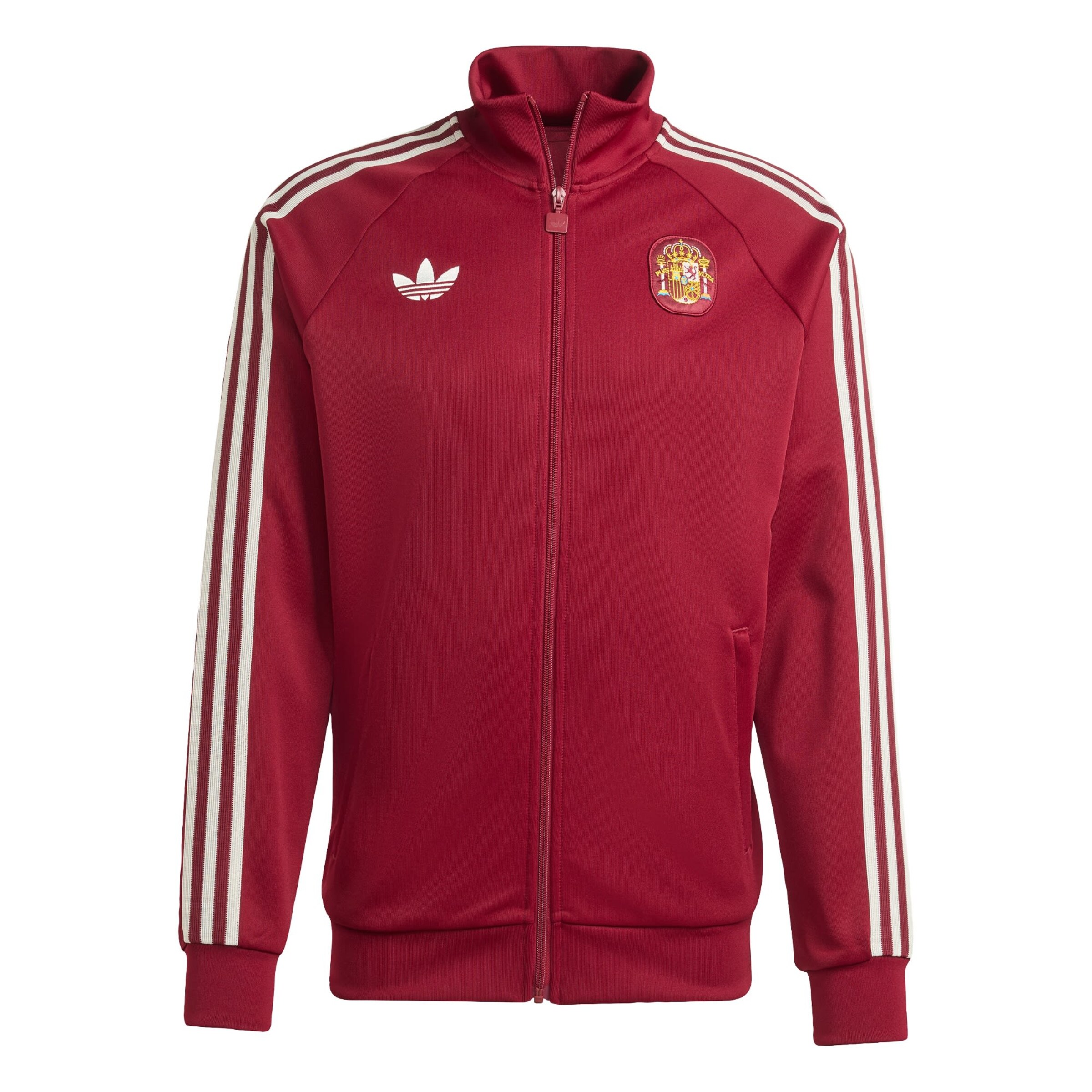 ADIDAS PERFORMANCE Sportsweatjacke 'Spanien' in Rot: Vorderseite