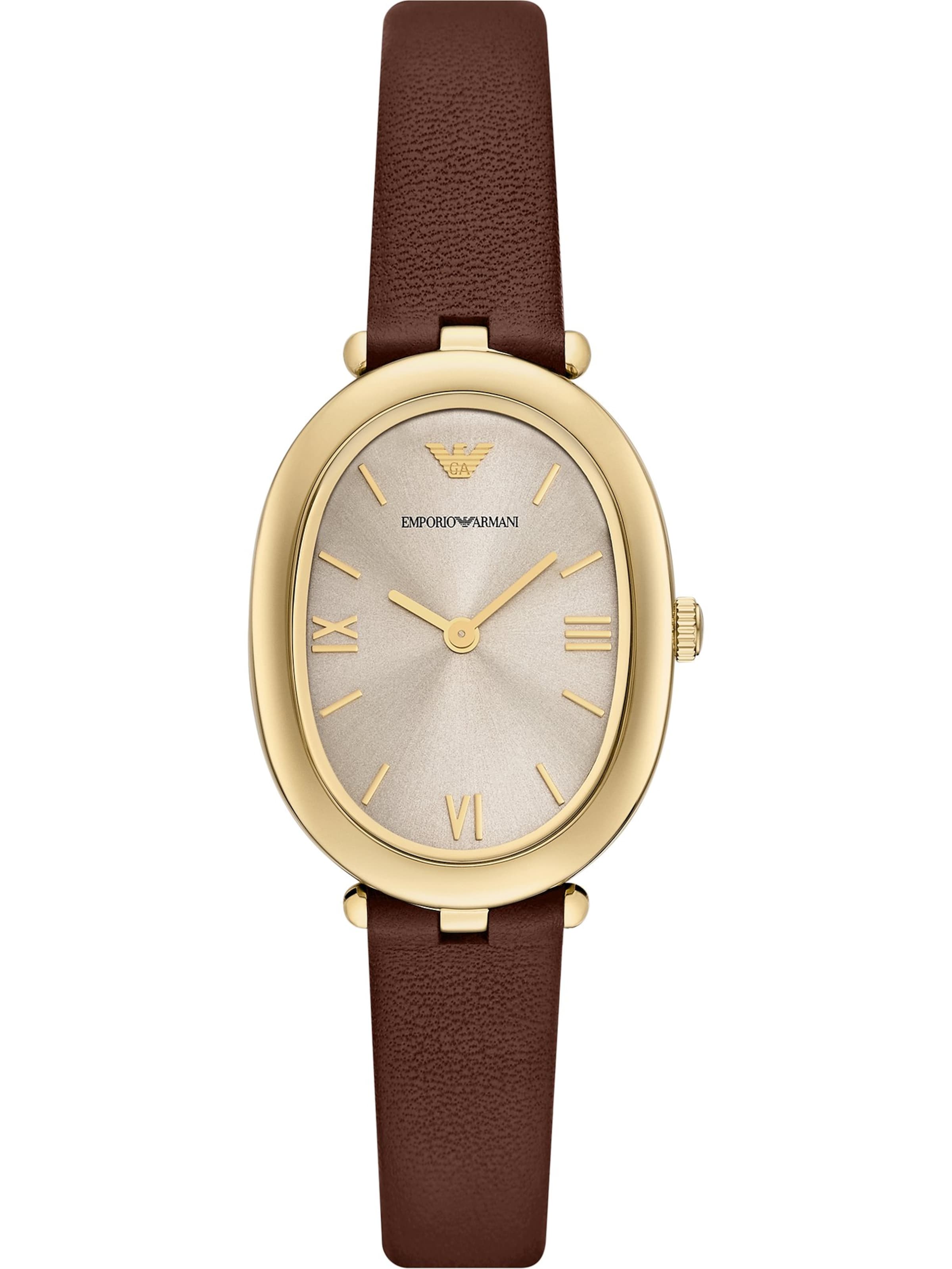 Emporio Armani Analog Watch in Gold: front
