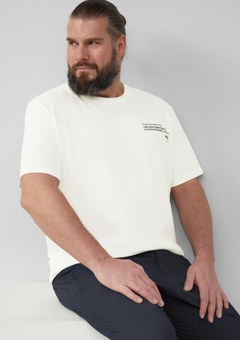 s.Oliver T-Shirt in Weiß