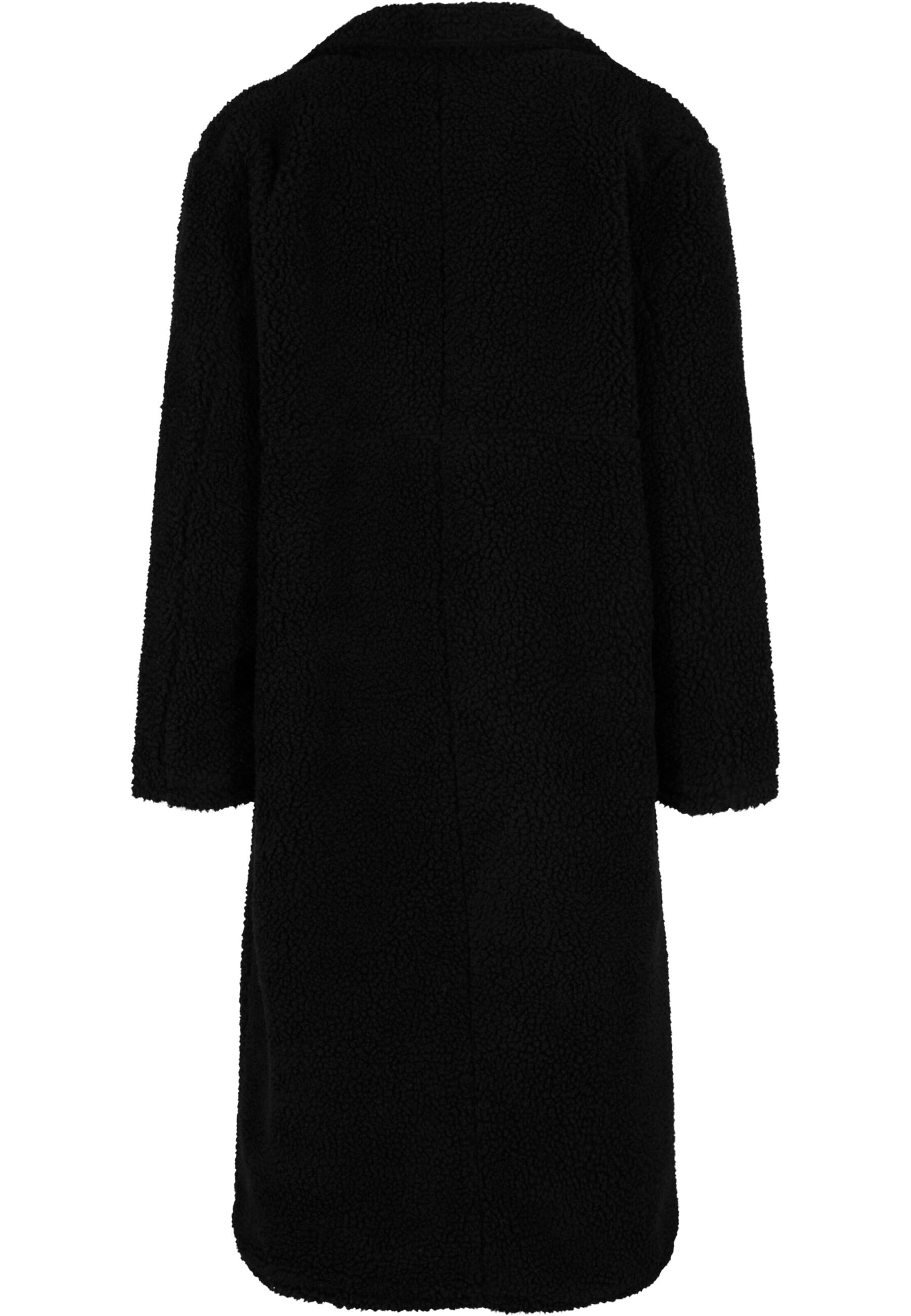 Urban Classics Ανοιξιάτικο και φθινοπωρινό παλτό σε μαύρο