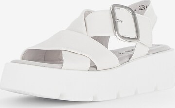 GABOR Sandals in White: front