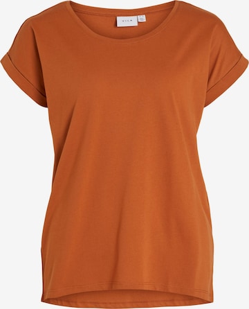 VILA T-Shirt 'VIDreamers' in Braun: Vorderseite