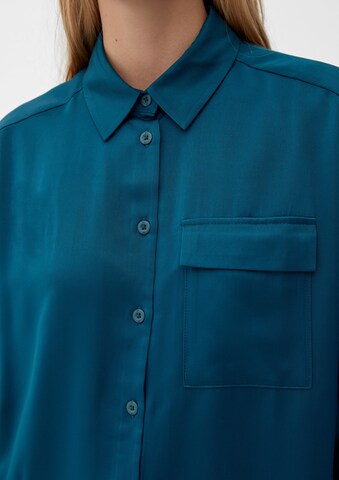 QS Blouse in Blauw