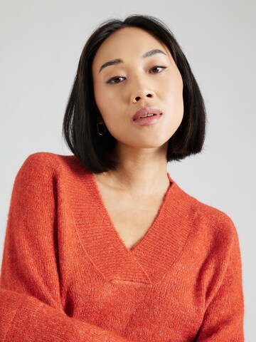 ICHI Sweater in Brown