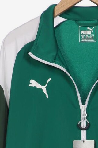 PUMA Sweatshirt & Zip-Up Hoodie in XS in Green