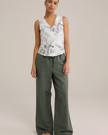 WE Fashion - Blusa en blanco