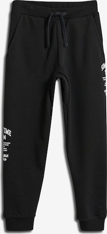 SOMETIME SOON Zúžený Kalhoty 'Dimas' – černá: přední strana
