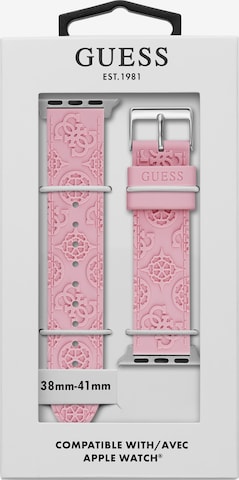 GUESS Apple Watch Armband in Pink: predná strana