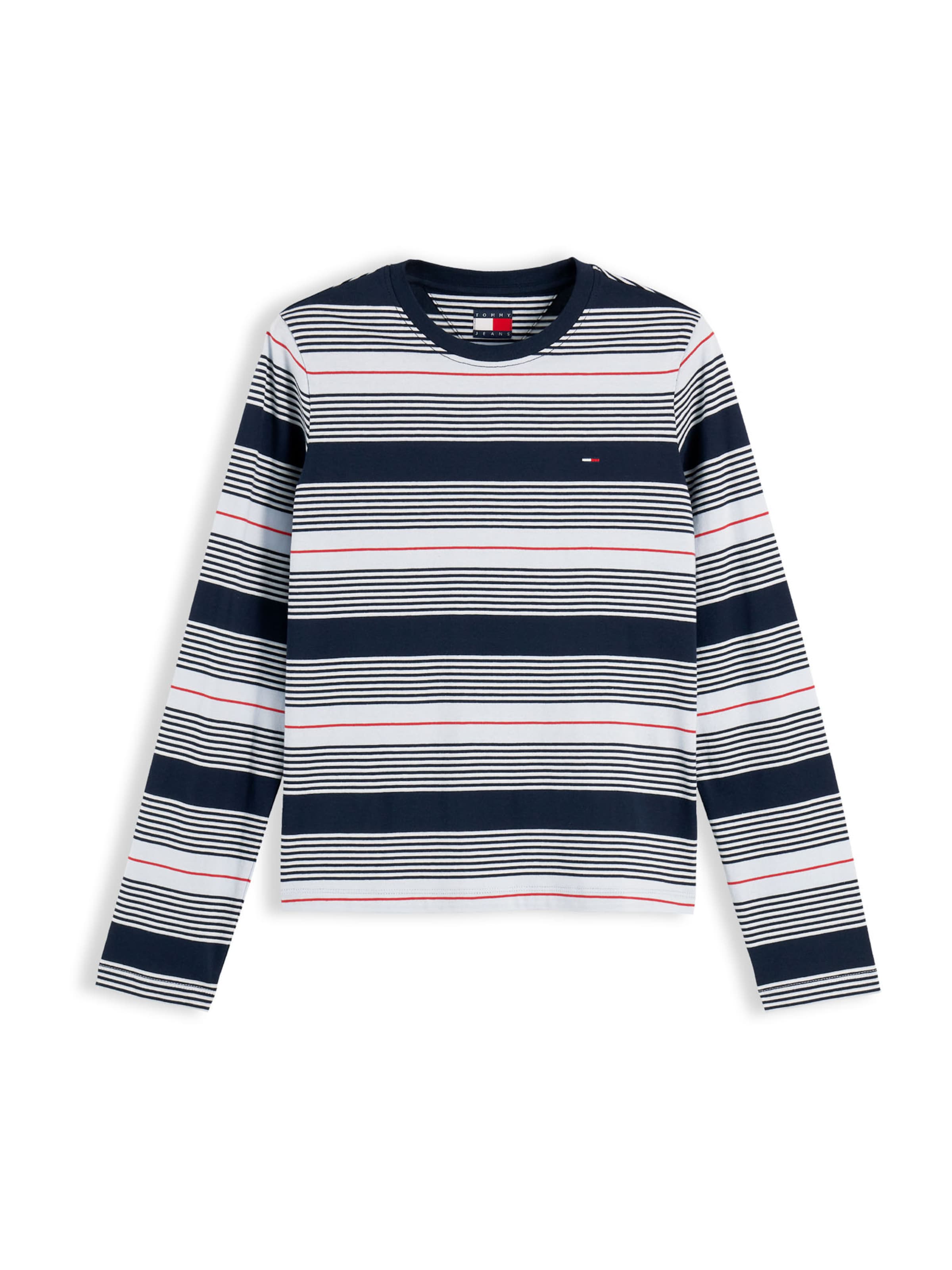 mėlyna Tommy Jeans Marškinėliai 'ESS': priekis