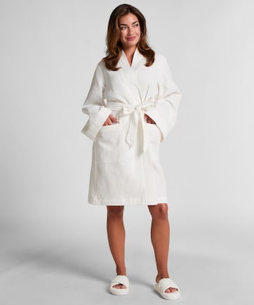 Hunkemöller Bademantel in Weiß