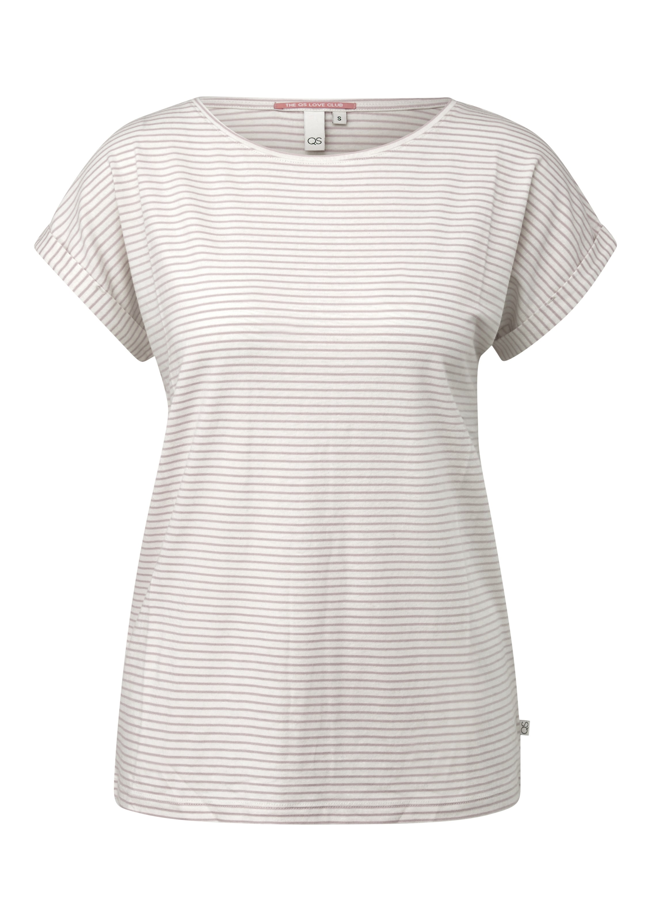 QS Shirt in White: front