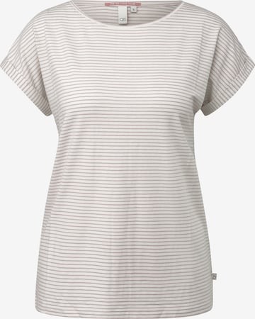 T-shirt QS en blanc : devant