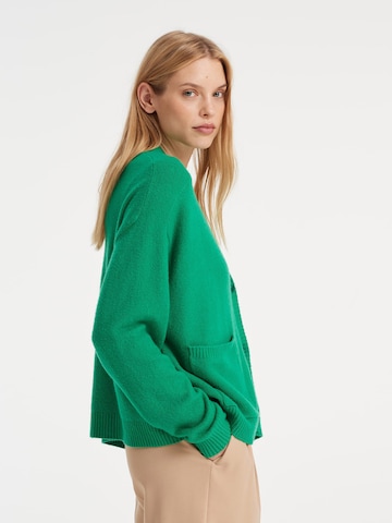 OPUS Knit Cardigan 'Dewina' in Green