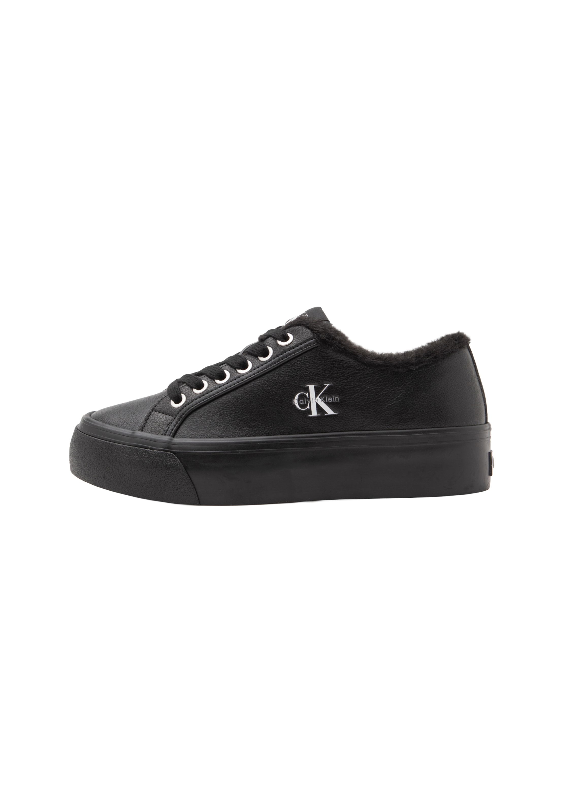 Calvin Klein Platform trainers 'VULC FLATF' in Black: front