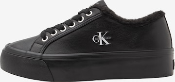 Baskets basses 'VULC FLATF' Calvin Klein en noir : devant