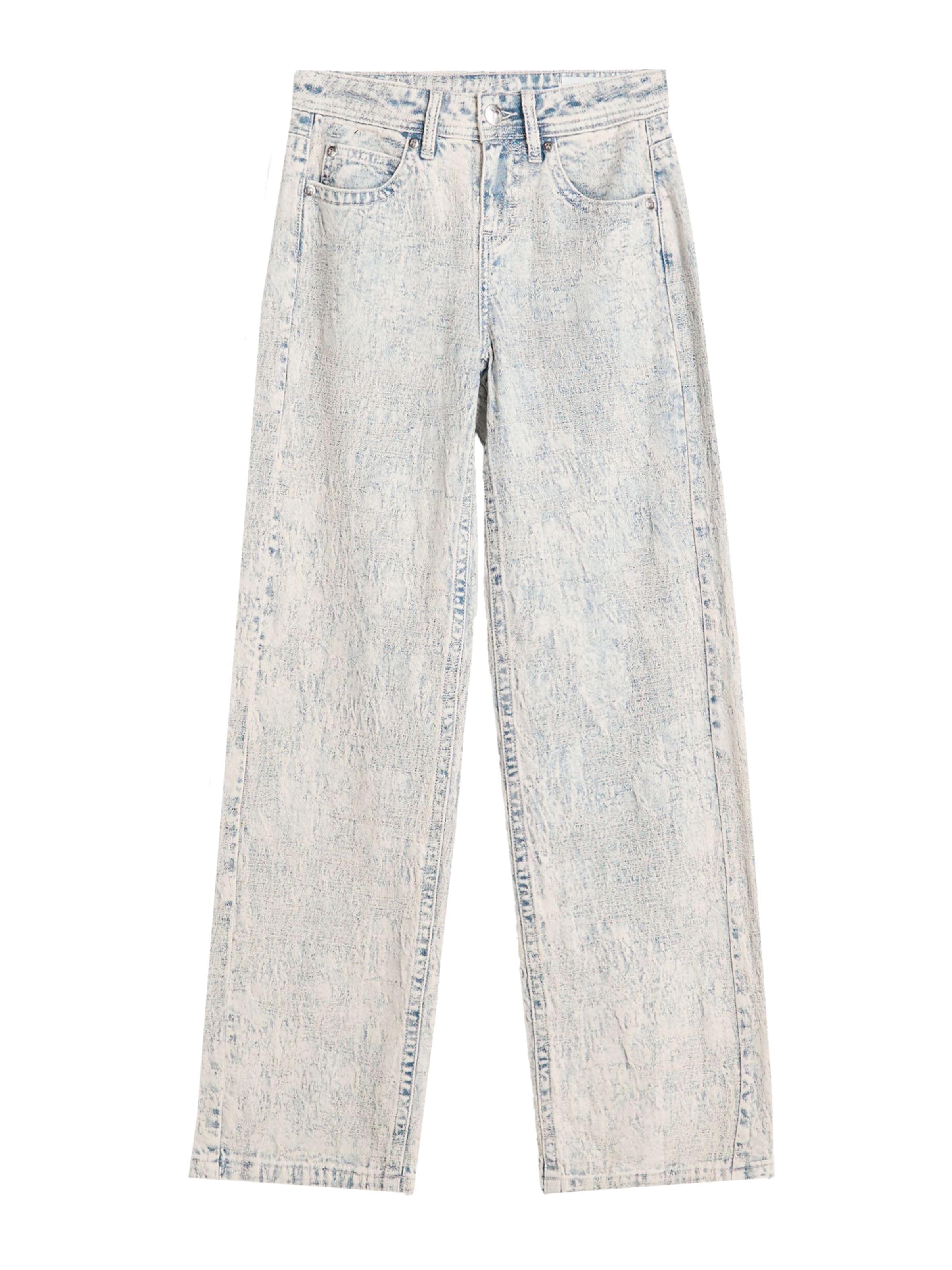 Bershka Luźne Jeansy w kolorze niebieski: przód