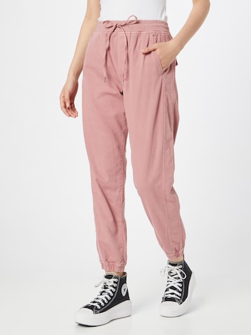 Effilé Pantalon GAP en rose : devant