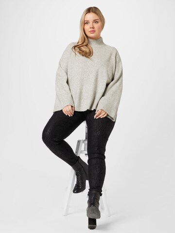 Vero Moda Curve Sweater in Grey