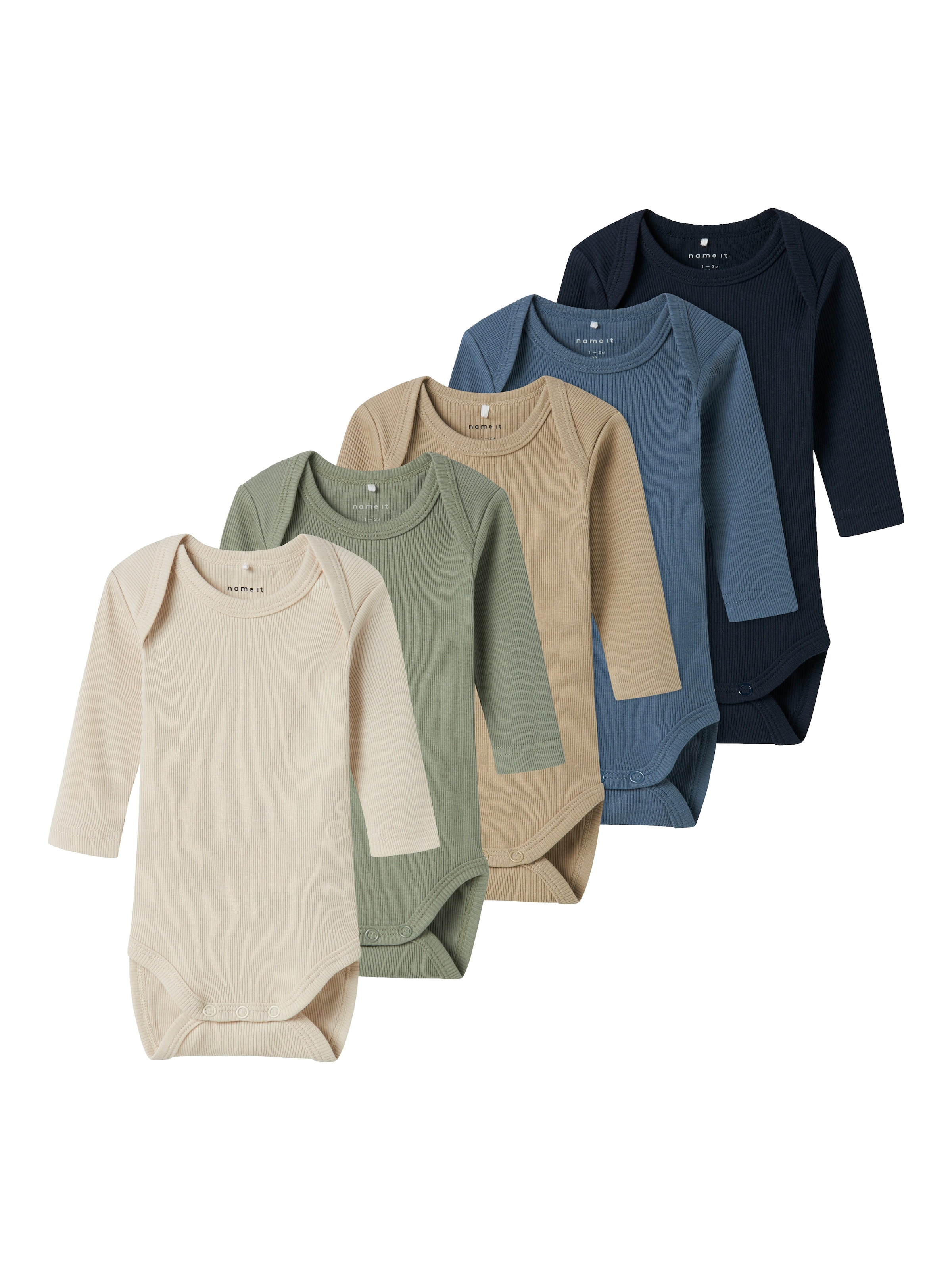 Salopetă/Body de la NAME IT pe bej: față